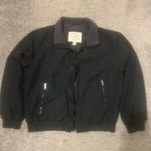 st john bay work jacket 
perfect for the cold